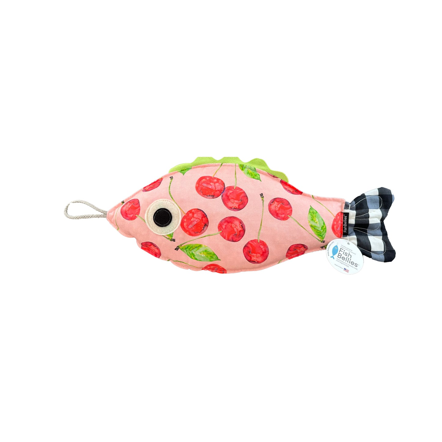 CHERRY Little FishBellie Microwave Heating Pad image 0