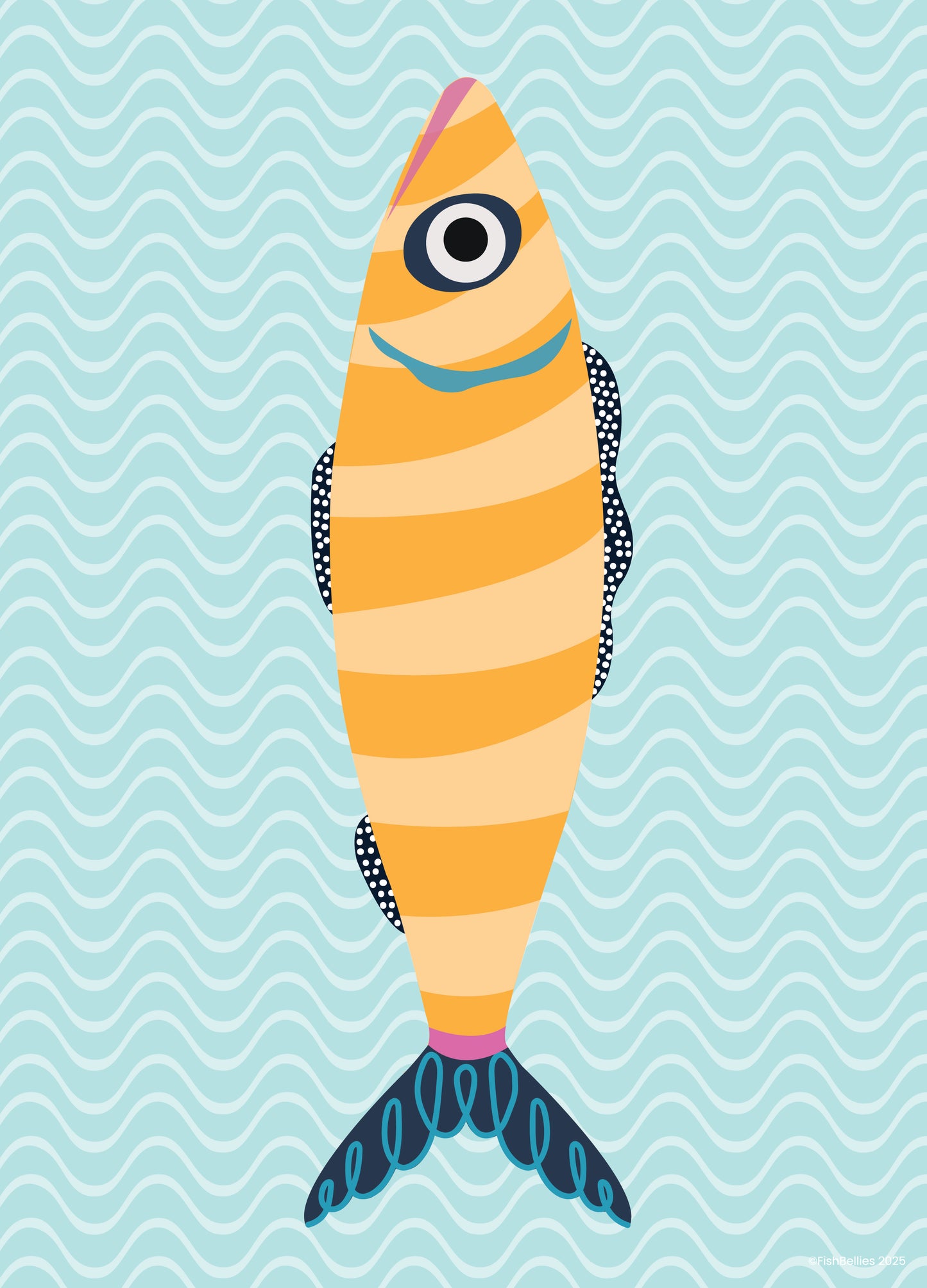 FishTowels Mr. Orange