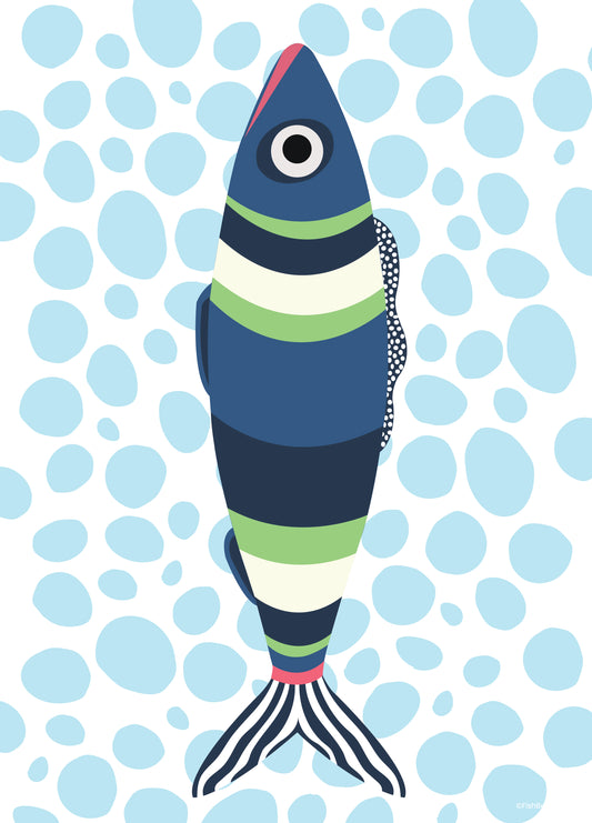 FishTowels Mr. Blue - BACKORDERED SHIPS 10/13!