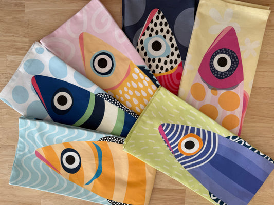 FishTowels Mr. Blue - BACKORDERED SHIPS 10/13!