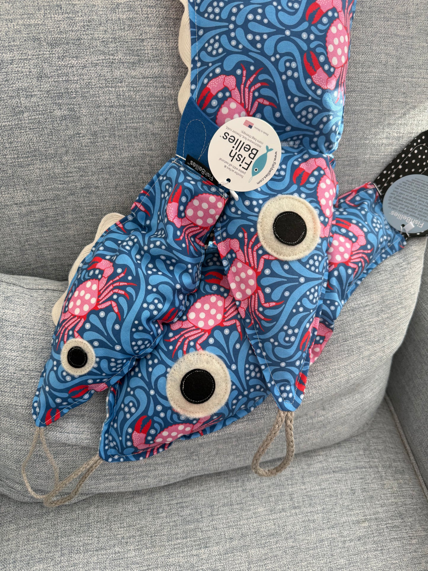 JUNO Little FishBellie Microwave Heating Pad and Freezer Cold Pack