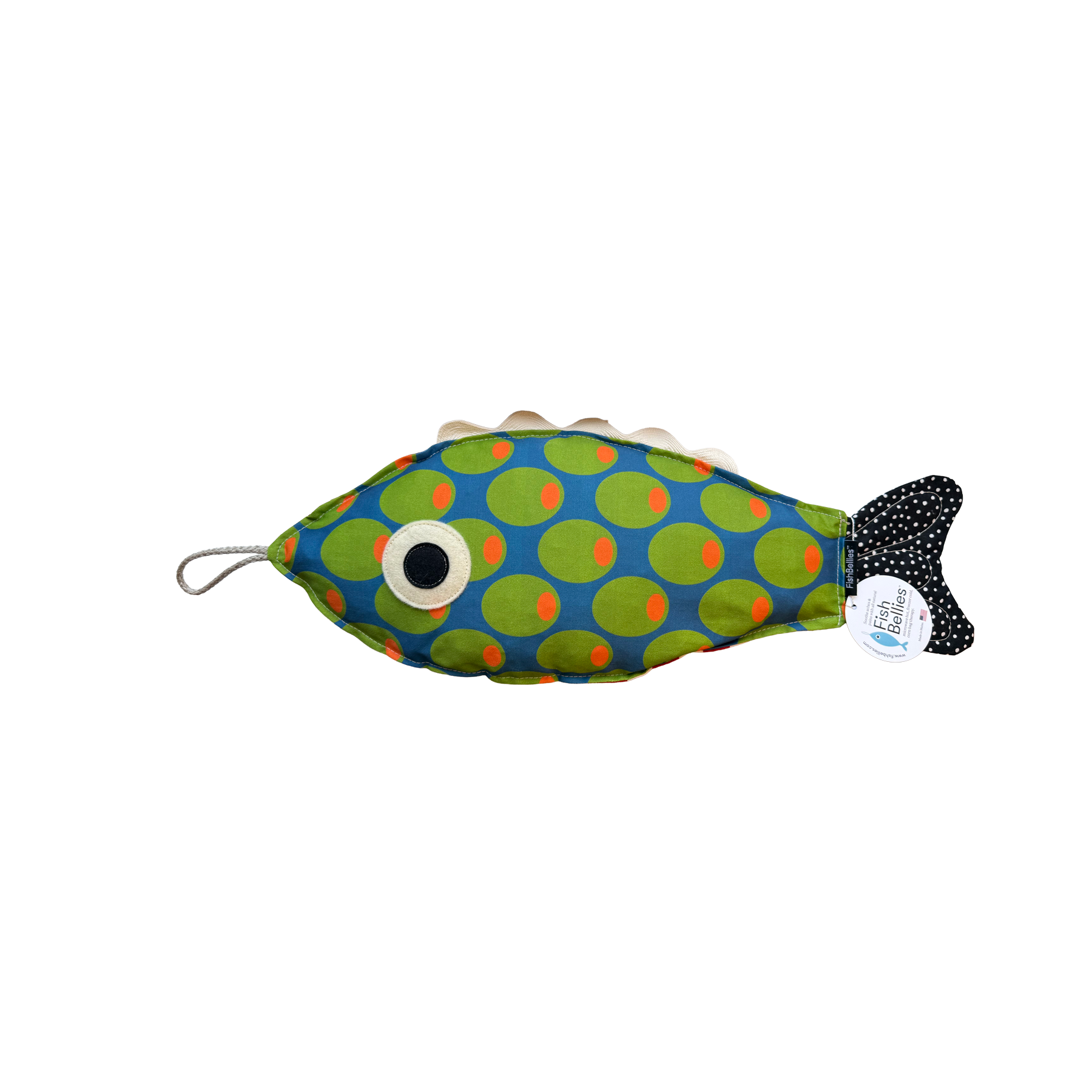 FishBellies Microwave Heating Pads and Freezer Cold Packs soothe pain