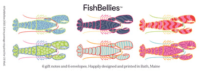 Lobstah Note Card & Envelope Set