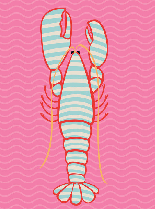 Lobstah Towels Miss Aqua