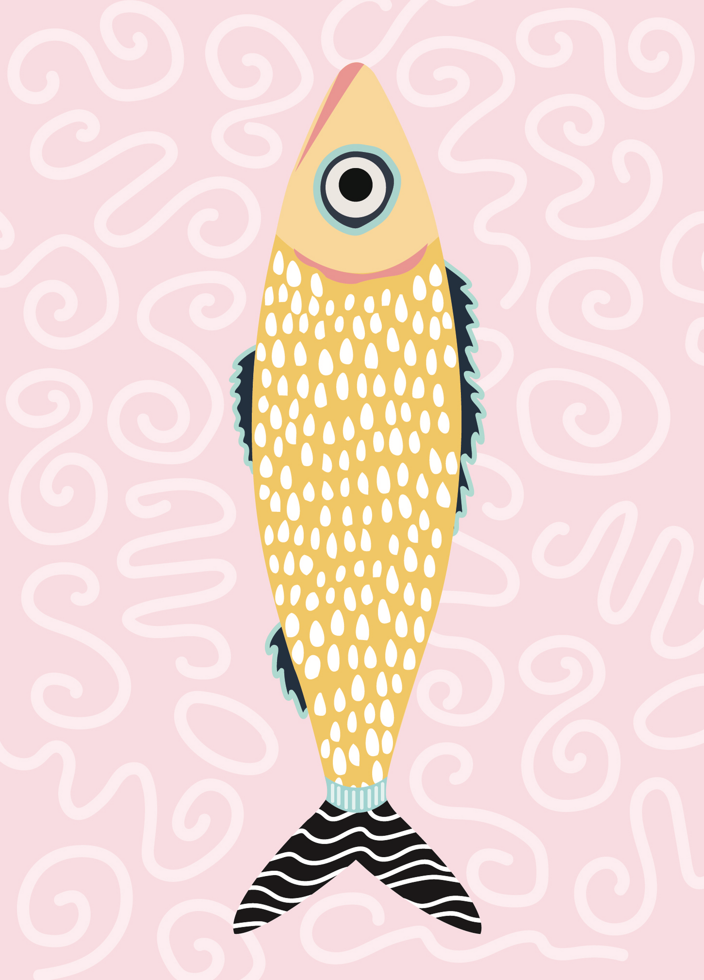 FishTowels Mr. Yellow