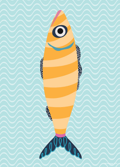 FishTowels Mr. Orange