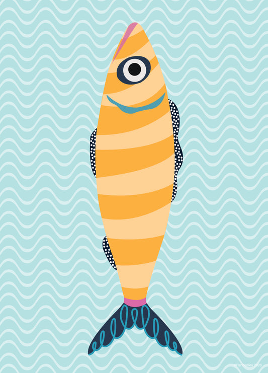 FishTowels Mr. Orange