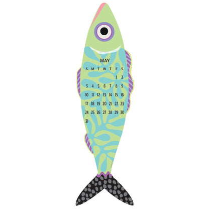 2026 Giant Fish Wall Calendar - REFILL ONLY/Hanger sold separately