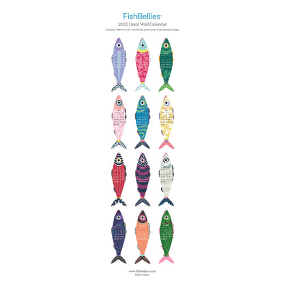 2025 Giant Fish Wall Calendar - SALE! image 3